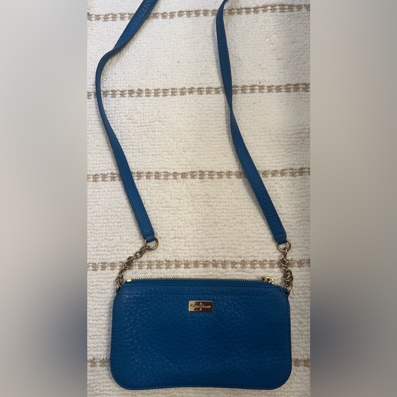 Cole Hahn teal leather purse - Picture 2 of 5